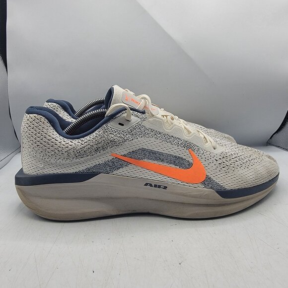 Nike Air Winflo 11 Sail Mens 12 White Total Orange Athletic Shoes FJ9509-103 - Picture 13 of 13